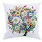 Preview: Diamond Painting Kissenbezug Blumenbaum